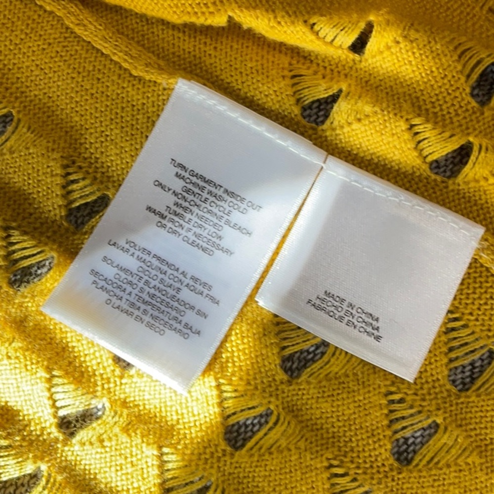 Kasper Mustard Yellow Cardigan L - Picture 4 of 7